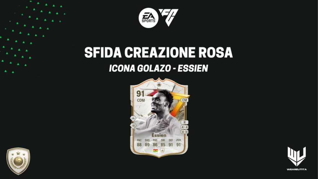 FC 24: Michael Essien Golazo Icon SBC