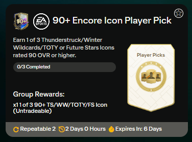 FC 24 TOTS: SCR encore icon 90+ player picks