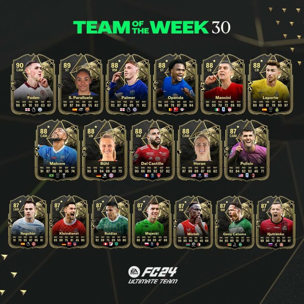 FC 24: Team of the Week 30