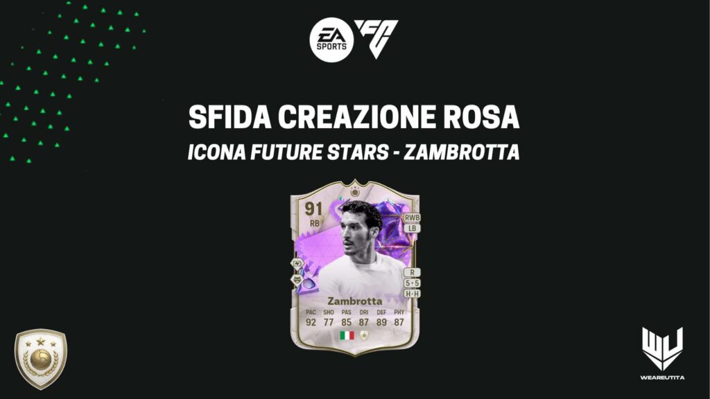 FC 24: Zambrotta Future Stars Icon SBC