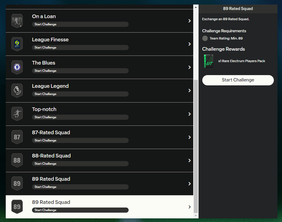 FC 24: requisiti SCR Essien Icona Golazo