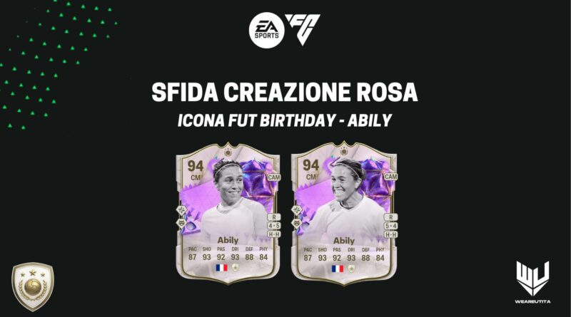 FC 24: Abily Ultimate Birthday Icon SBC