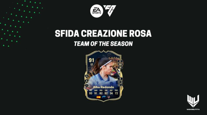 FC 24: Alba Redondo TOTS SBC
