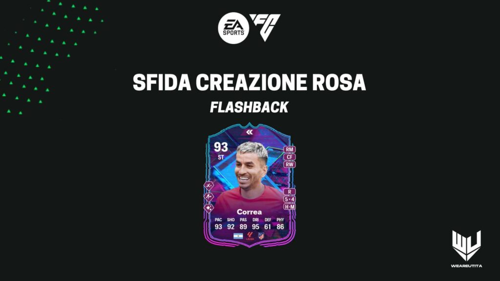 FC 24: Angel Correa flashback TOTS SBC