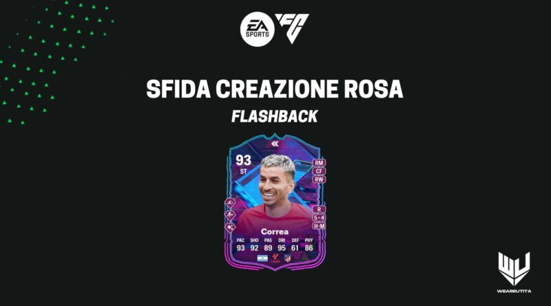 FC 24: Angel Correa flashback TOTS SBC