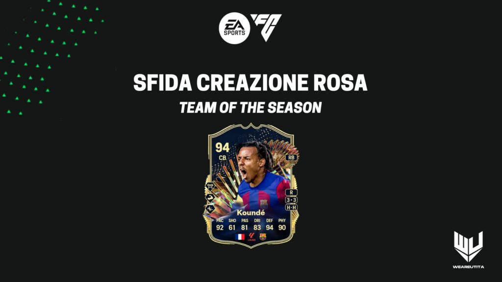 FC 24: Jules Koundè TOTS SBC