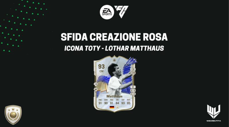 FC 24: Lothar Matthaus TOTY Icon SBC