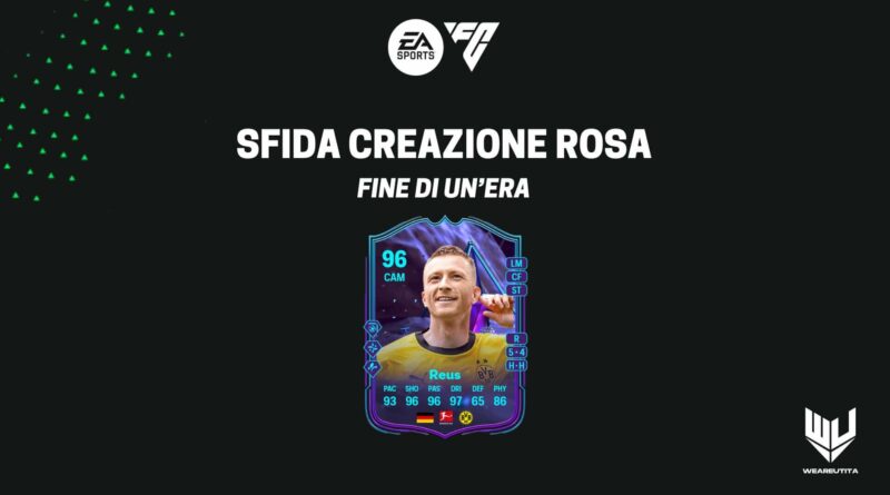 FC 24: Marco Reus Fine di un'Era SBC