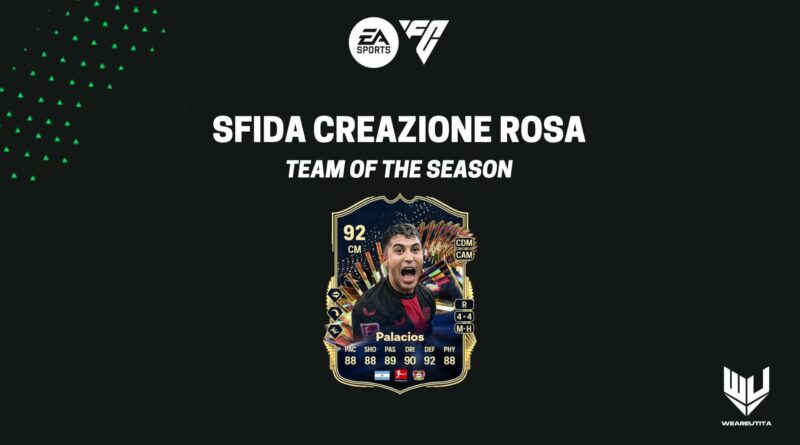 FC 24: Palacios TOTS SBC