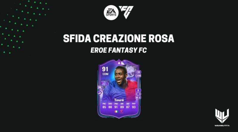 FC 24: Yaya Touré Fantasy Hero SBC