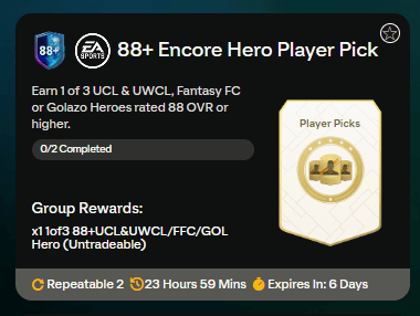 FC 24: encore Hero 88+ player picks