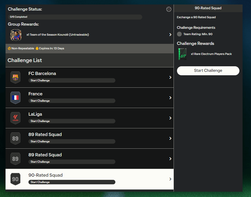 FC 24: requisiti SCR Koundé TOTS