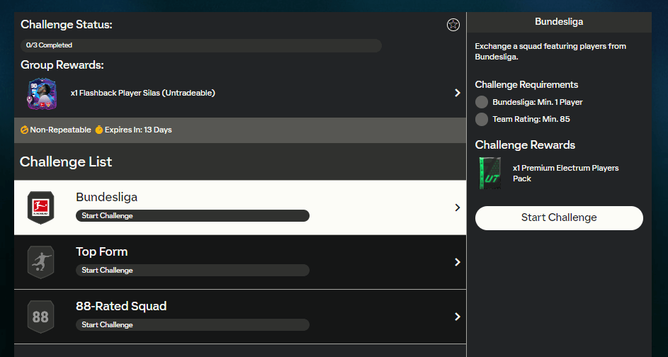 FC 24: requisiti SCR Silas flashback