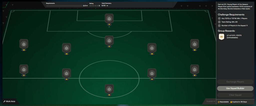 FC 24: requisiti SCR TOTS giovane dell'anno EFL