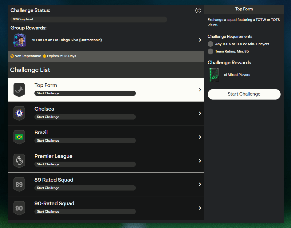FC 24: requisiti SCR Thiago Silva Fine di un'Era