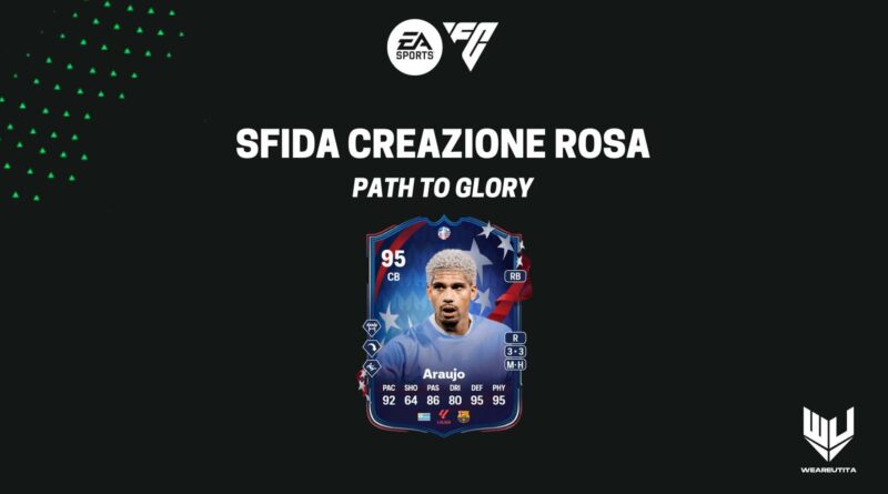 FC 24: Ronald Araujo Path to Glory SBC