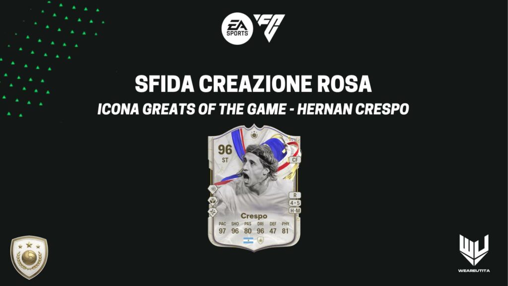 FC 24: Hernan Crespo Icona Greats of the Game
