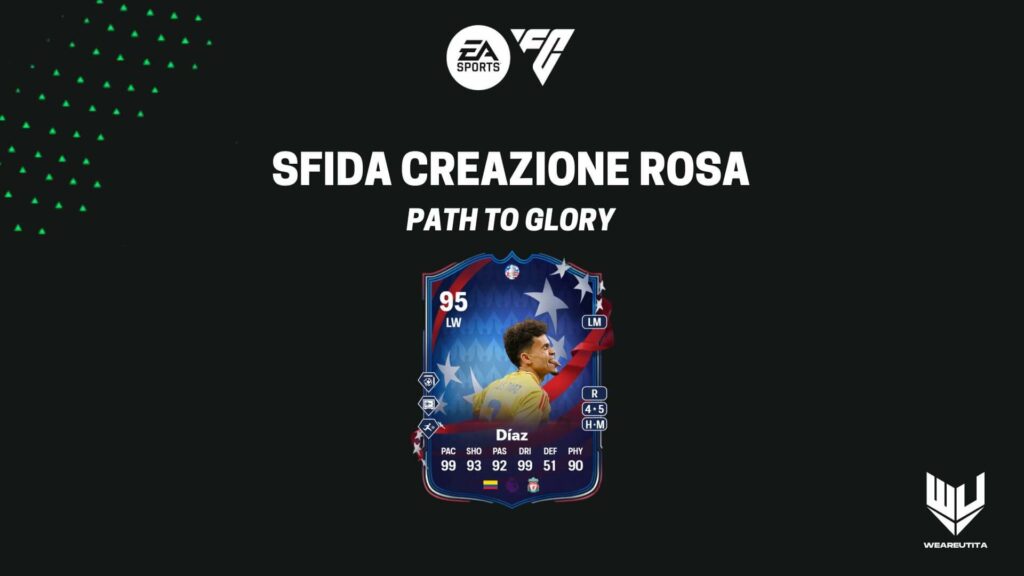FC 24: Luis Diaz Path to Glory SBC