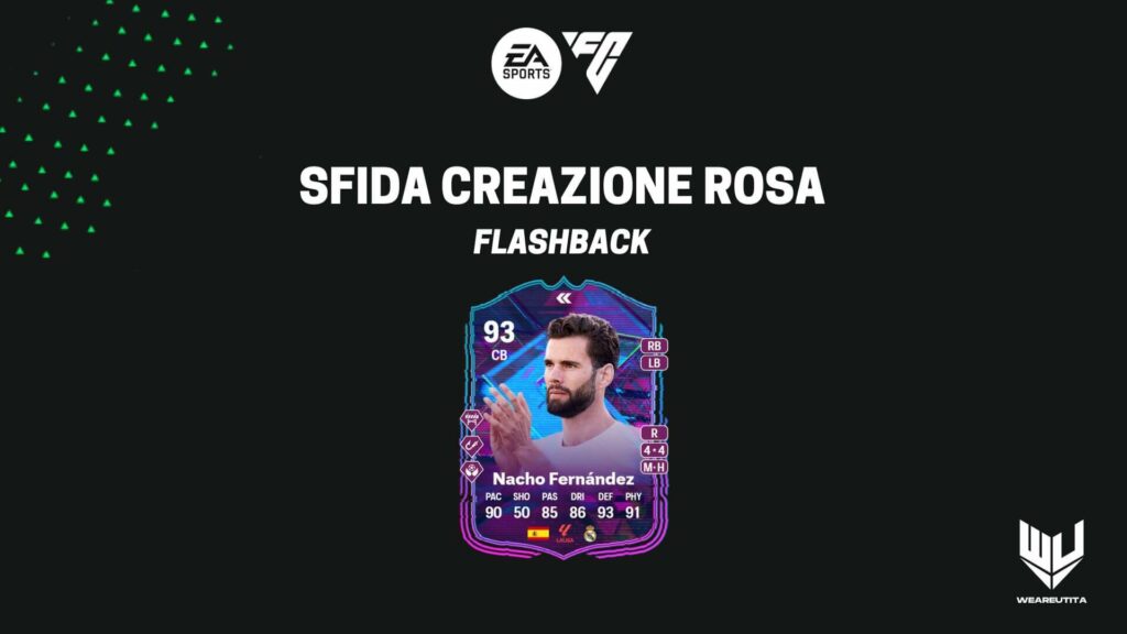 FC 24: Nacho Fernandez flashback TOTS SBC