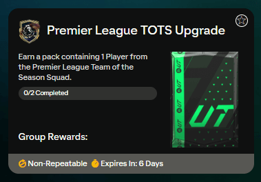 FC 24: Premier League TOTS upgrade
