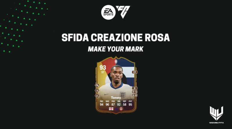 FC 24: Ivan Toney Make your Mark SBC