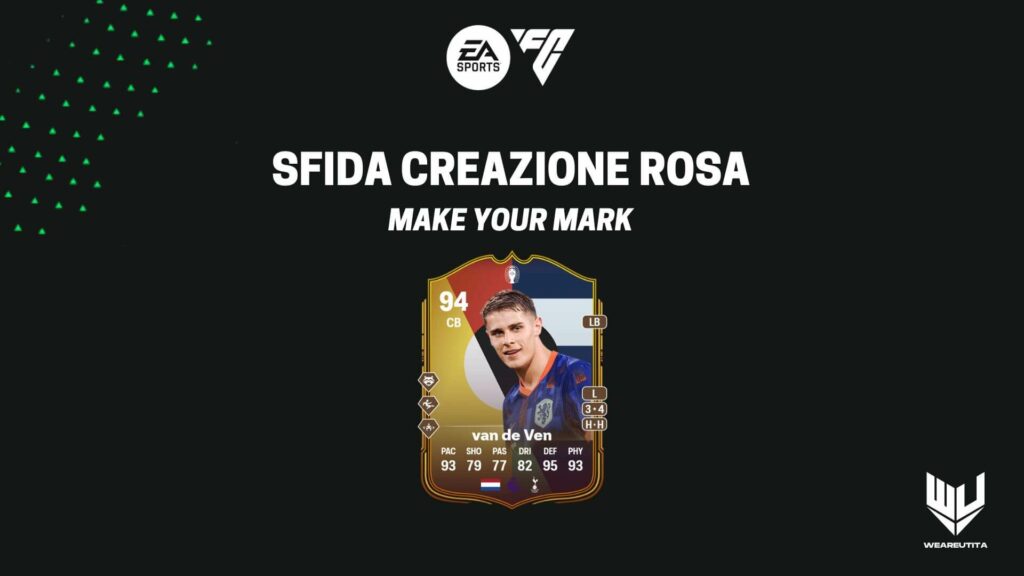FC 24: Van de Ven Make your Mark SBC