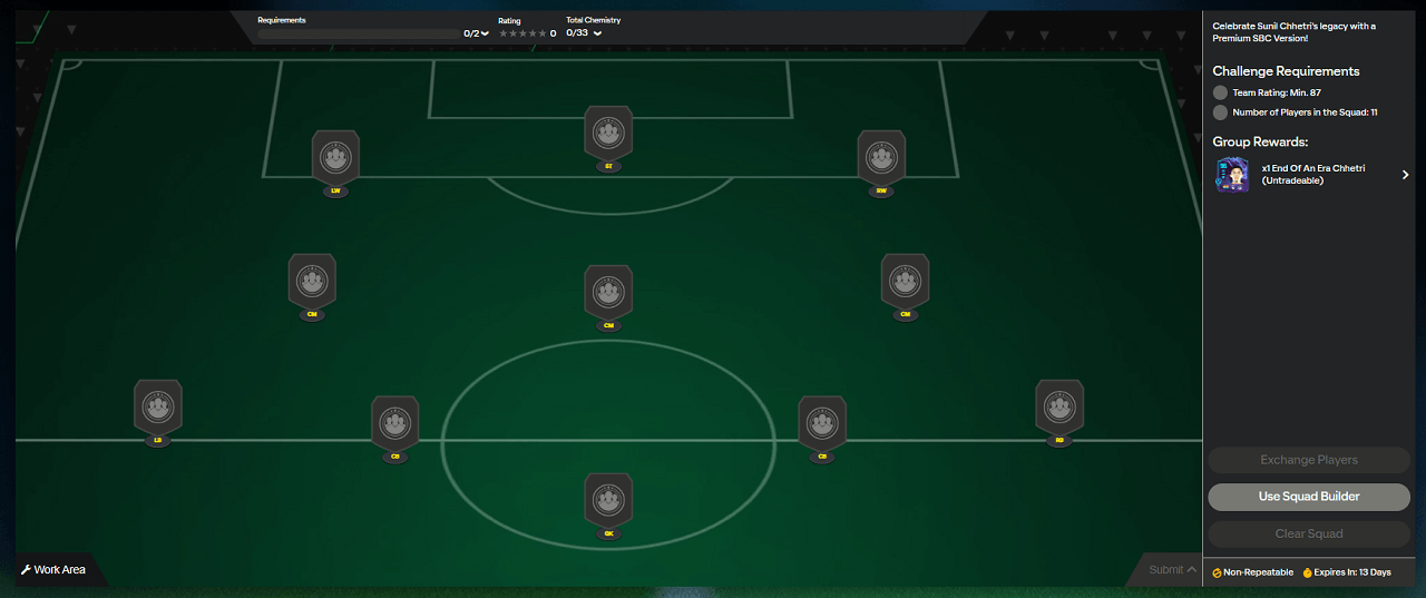 FC 24: requisiti SCR Chhetri flashback