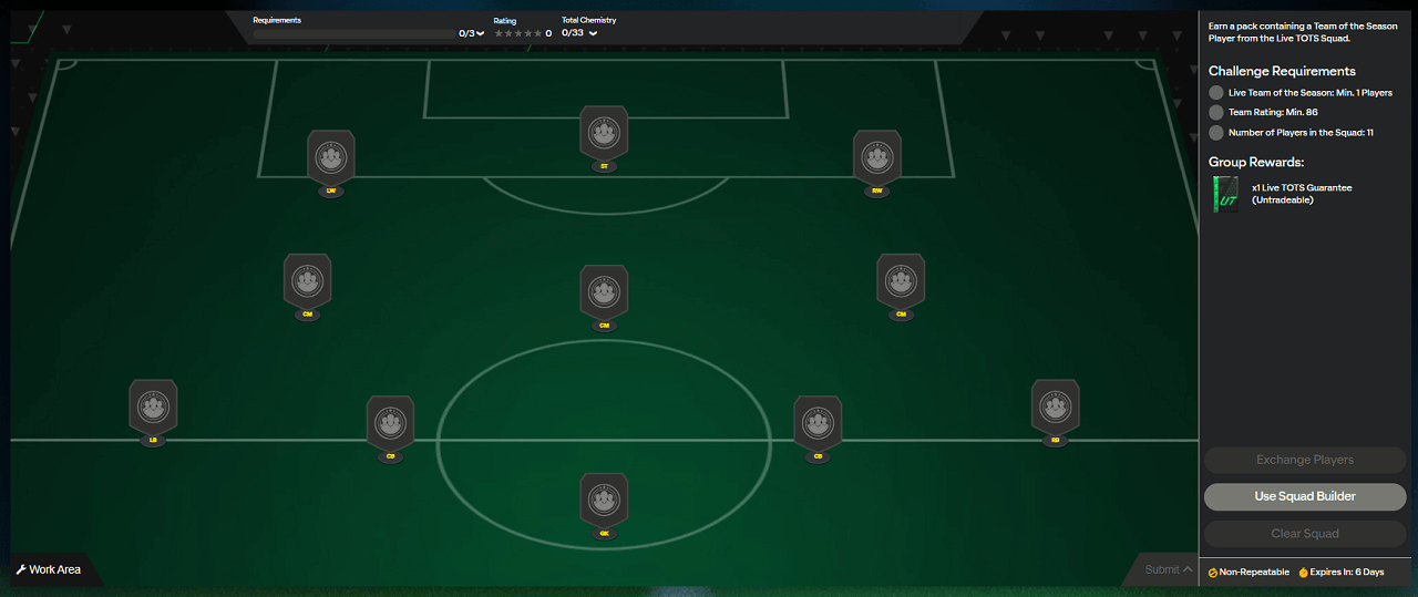 FC 24: requisiti SCR TOTS Live garantito