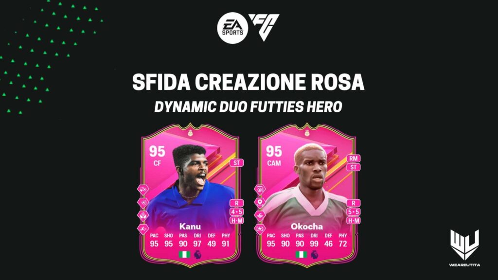 FC 24: Dynamic Duo Kanu e Okocha Futties Hero SBC