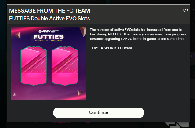 FC 24 Futties: 2 evoluzioni contemporanee