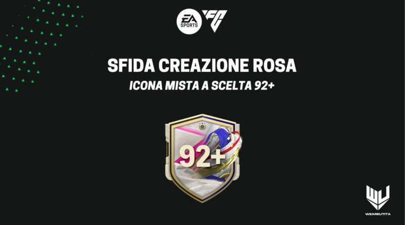 FC 24 Futties: sfida creazione rosa Icona Mista 92+