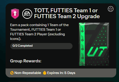 FC 24: SCR TOTT o Futties team 1 o 2 upgrade