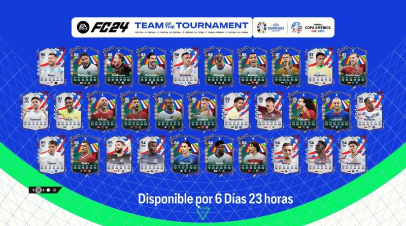 FC 24: TOTT Euro 2024 e Copa America 2024