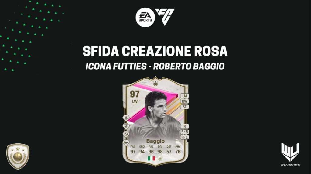 FC 24: Roberto Baggio Icona Futties SBC