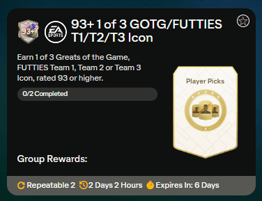 FC 24 Futties: SCR Icona a Scelta 93+