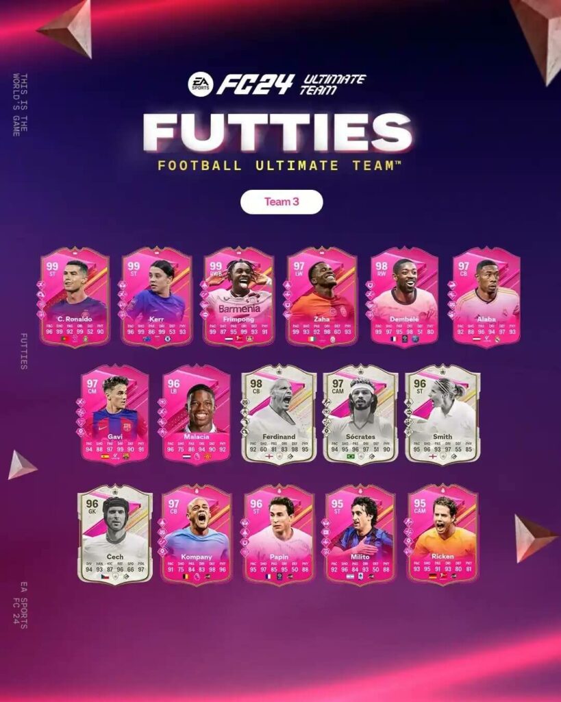 FC 24: Futties team 3