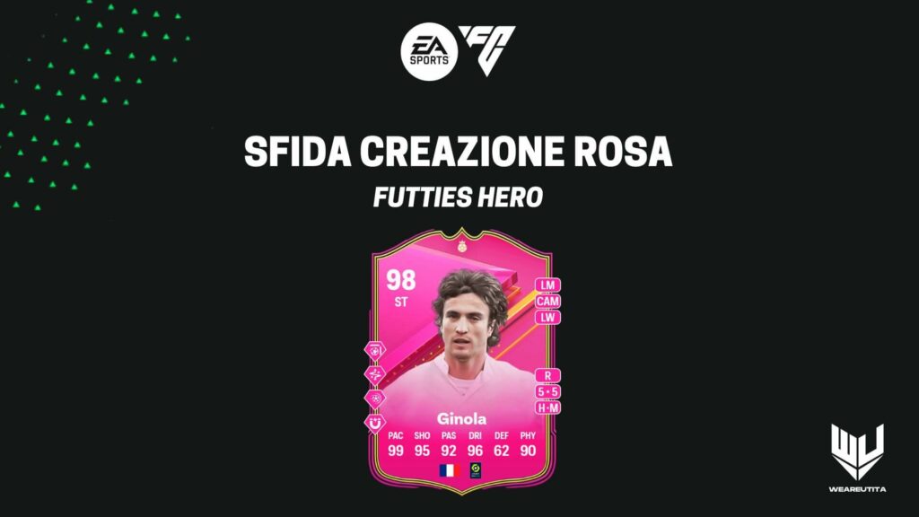 FC 24: David Ginola Futties Hero SBC