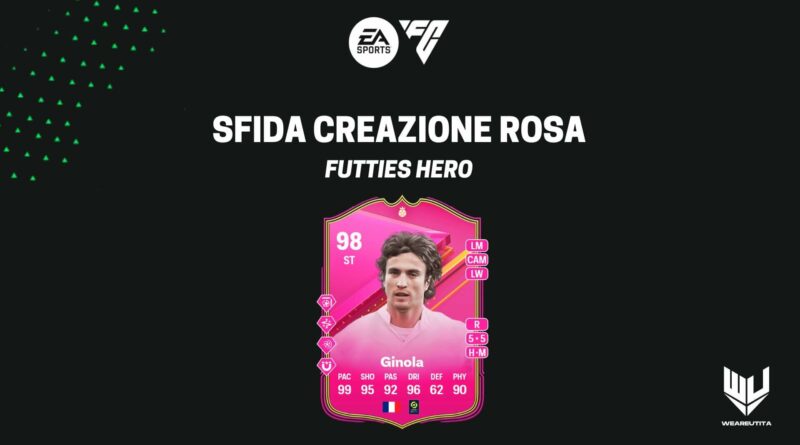 FC 24: David Ginola Futties Hero SBC