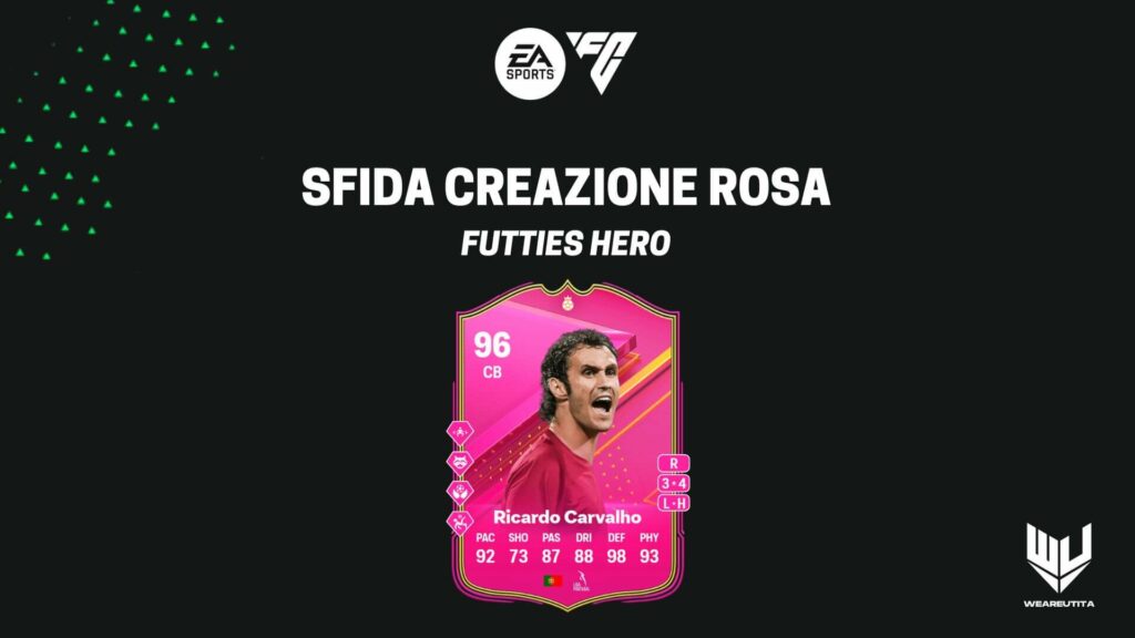 FC 24: Ricardo Carvalho Futties Hero SBC