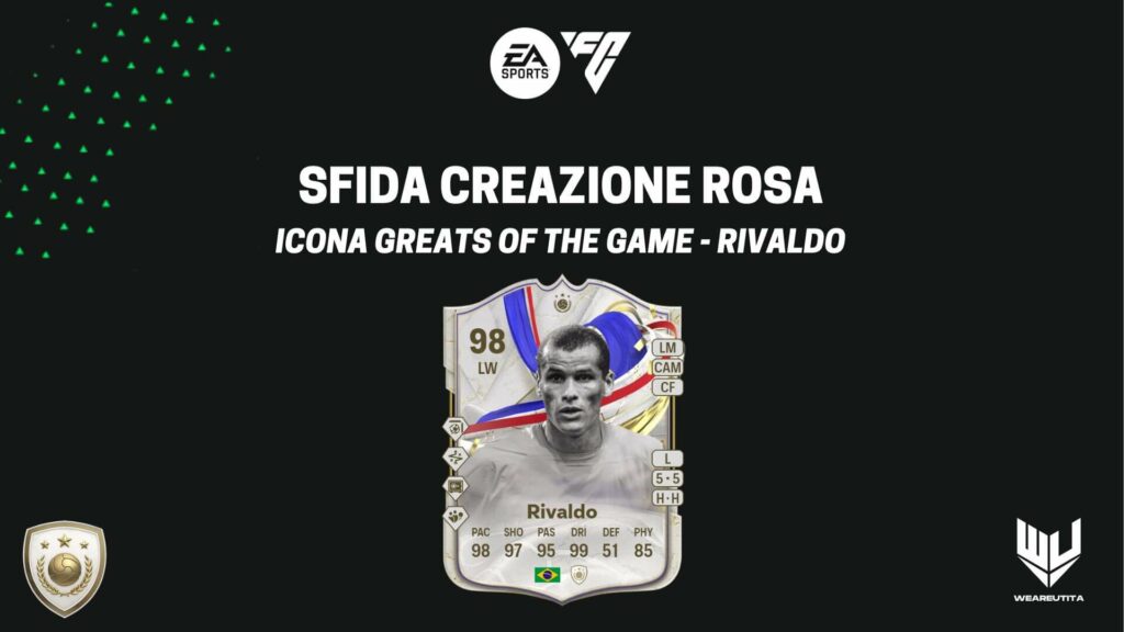 FC 24: Rivaldo Icona Greats of the Game SBC