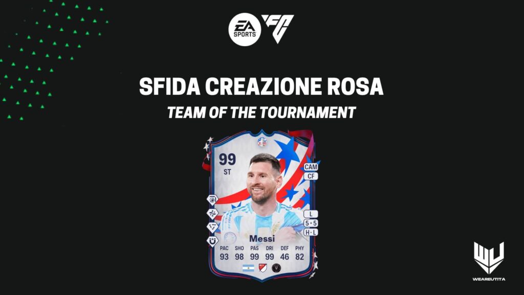 FC 24: Messi 99 Team of the Tournament SBC