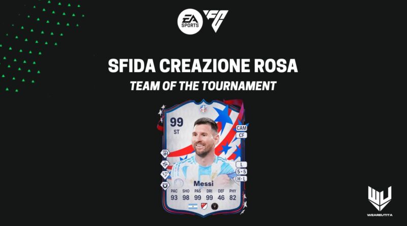 FC 24: Messi 99 Team of the Tournament SBC