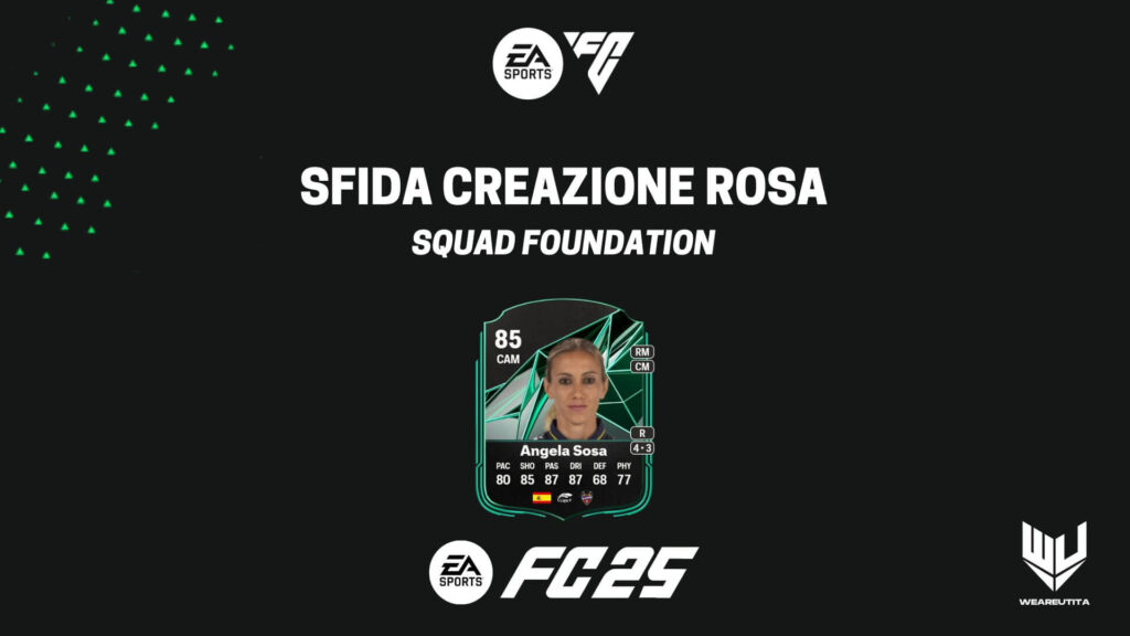 FC 25: Angela Sosa Squad Foundation SBC