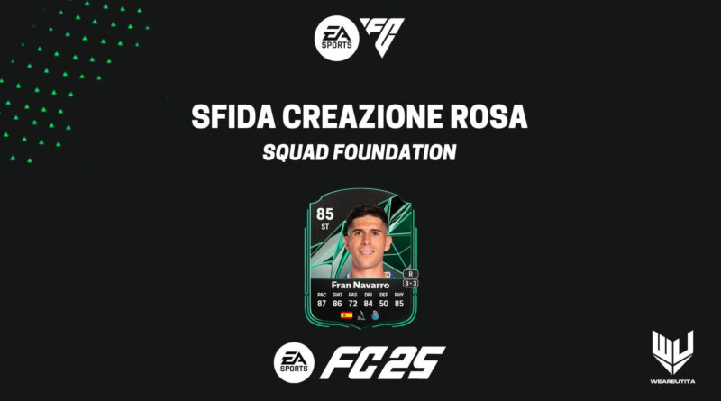 FC 25: Fran Navarro Squad Foundation SBC