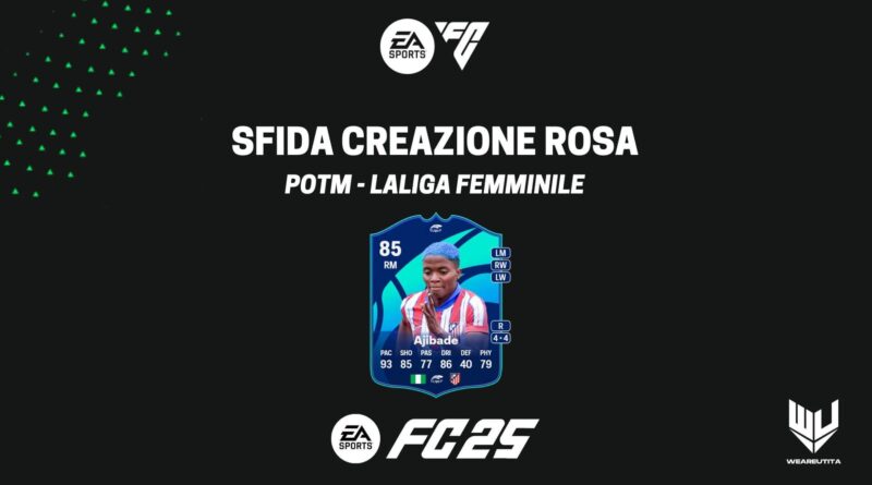 FC 25: Ajibade 85 POTM SBC