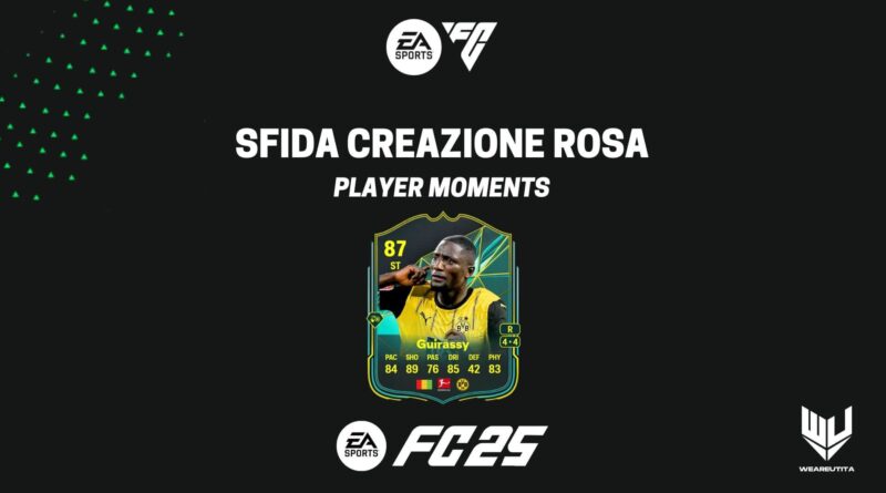 FC 25: Guirassy Player Moments SBC