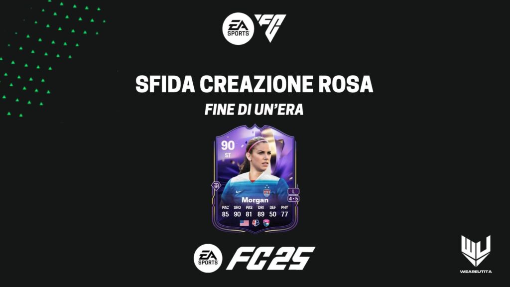 FC 25: Alex Morgan Fine di un'Era SBC