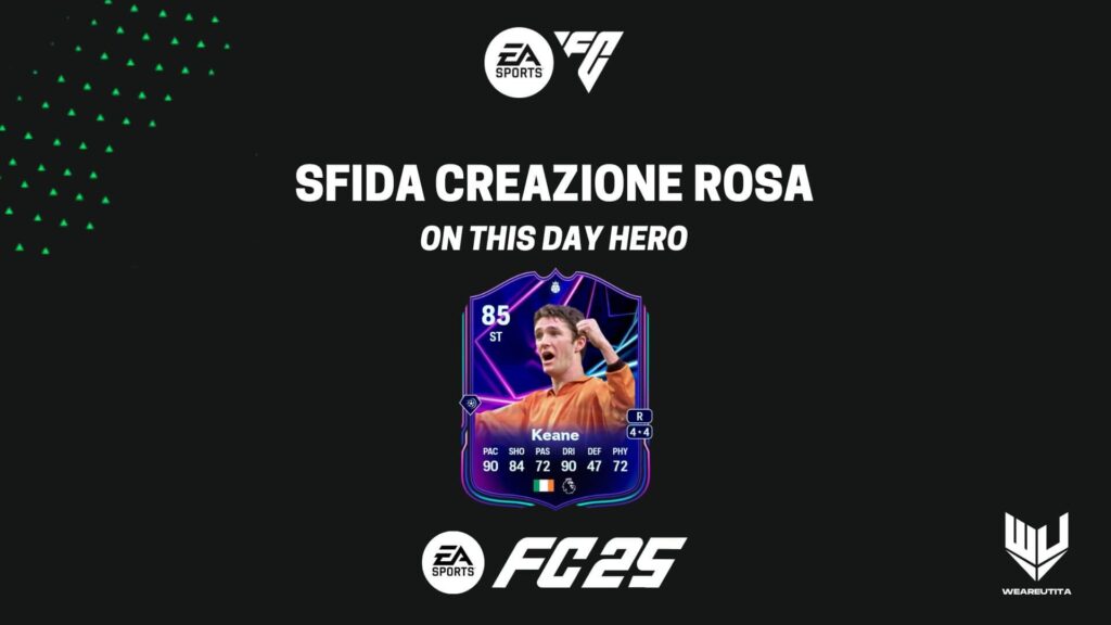 FC 25: Robbie Keane On This Day hero SBC