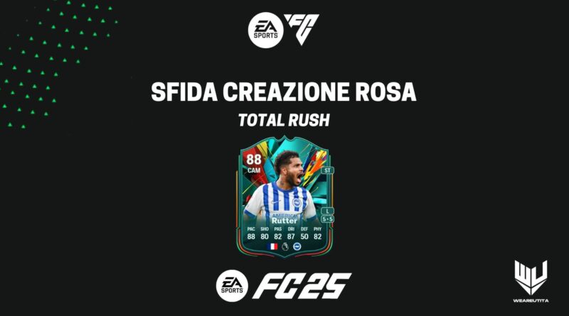 FC 25: Georgino Rutter Total Rush SBC