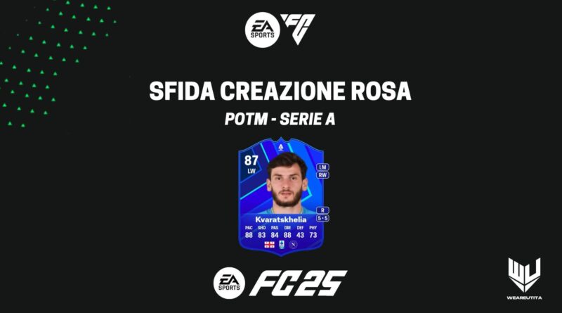 FC 25: Kvaratskhelia POTM SBC